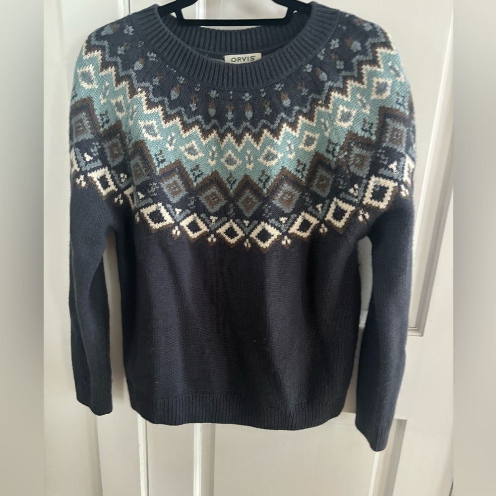 Orvis M Winter Sweater